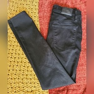 Madewell Black High Rise Skinny Jeans
